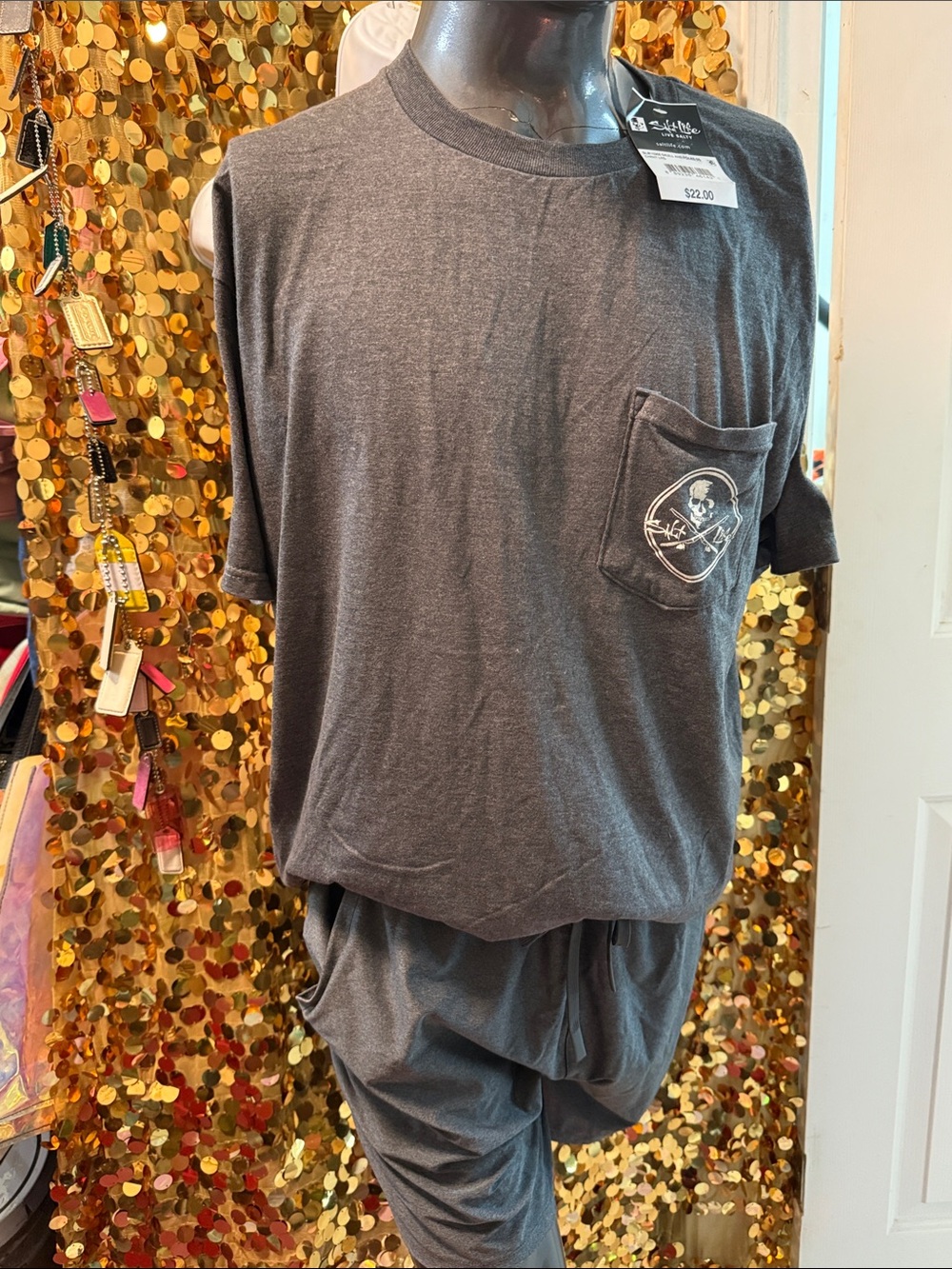 T Shirt and Shorts Lounge Set